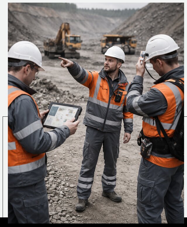 Система контроля персонала для горнодобывающей отрасли в Воркуте