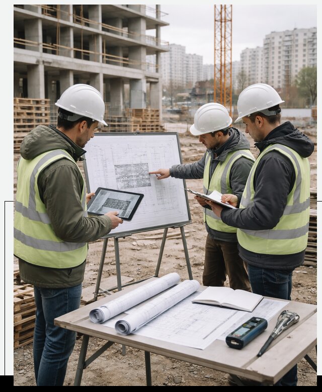 BIM и управление строительством объектов в Воркуте под ключ