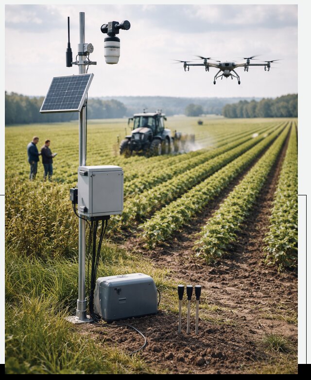 Разработка IoT мониторинга полей в Воркуте от 8739 р. | АвикейВрк